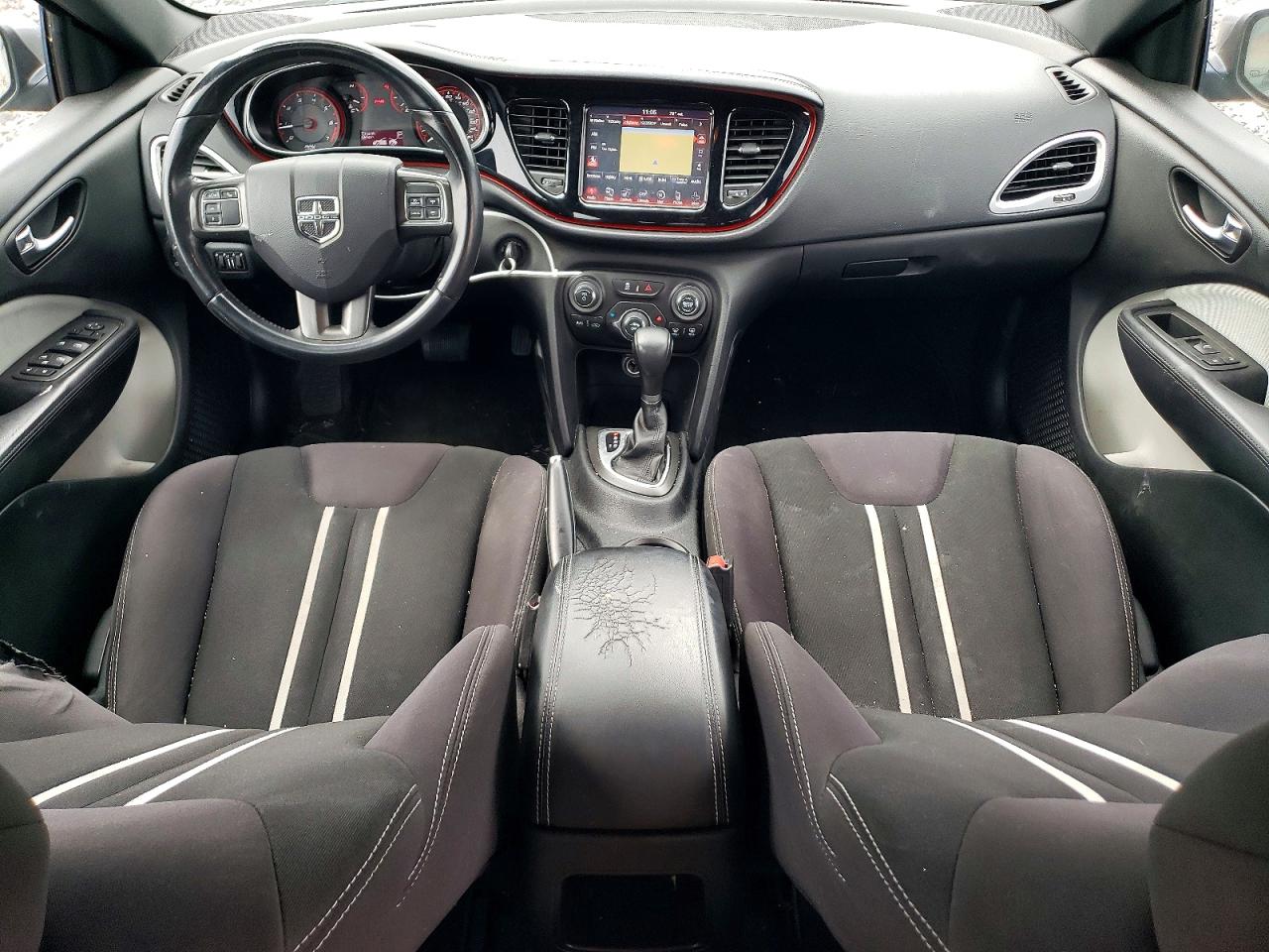 2014 Dodge Dart Sxt Gray vin: 1C3CDFBB0ED725282