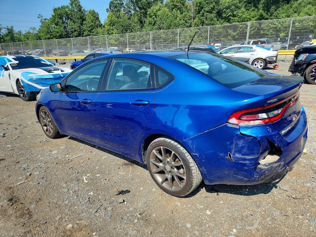 2014 Dodge Dart Sxt Blue vin: 1C3CDFBB0ED773106