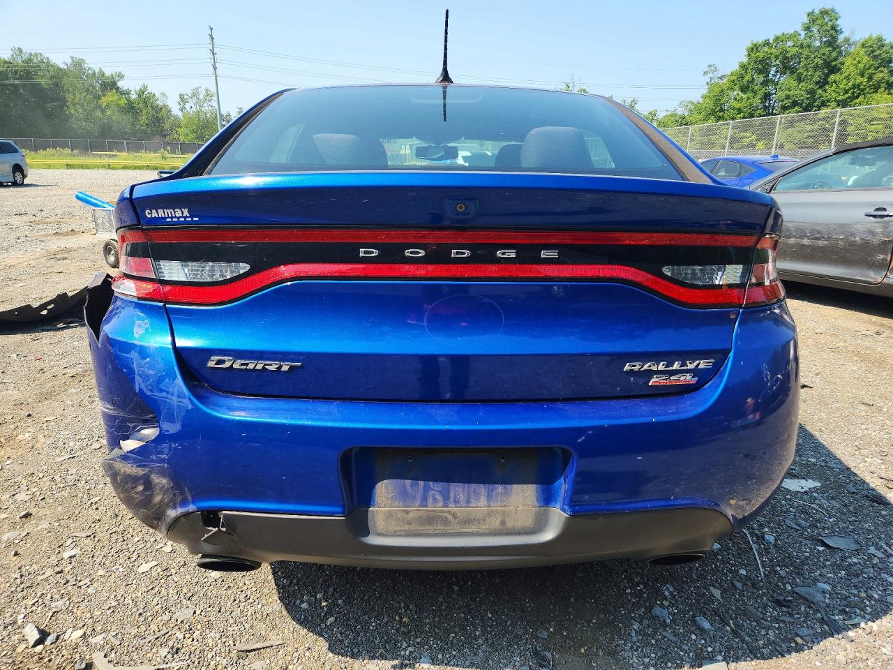 2014 Dodge Dart Sxt Blue vin: 1C3CDFBB0ED773106