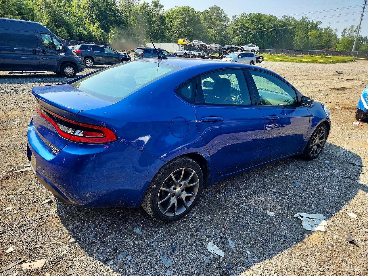 2014 Dodge Dart Sxt Blue vin: 1C3CDFBB0ED773106