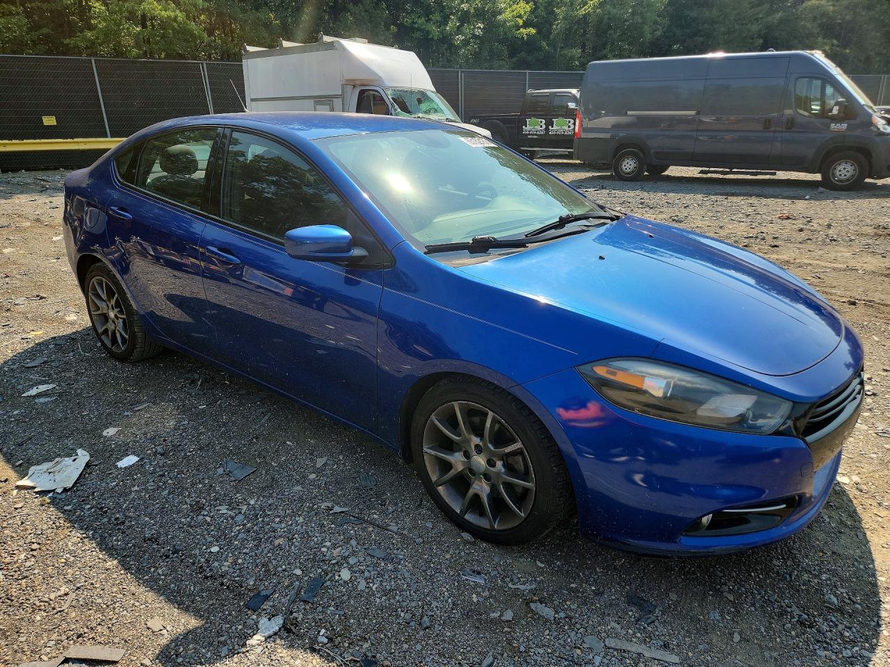 2014 Dodge Dart Sxt Blue vin: 1C3CDFBB0ED773106