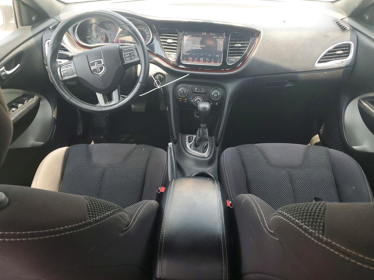 2014 Dodge Dart Sxt White vin: 1C3CDFBB0ED906687
