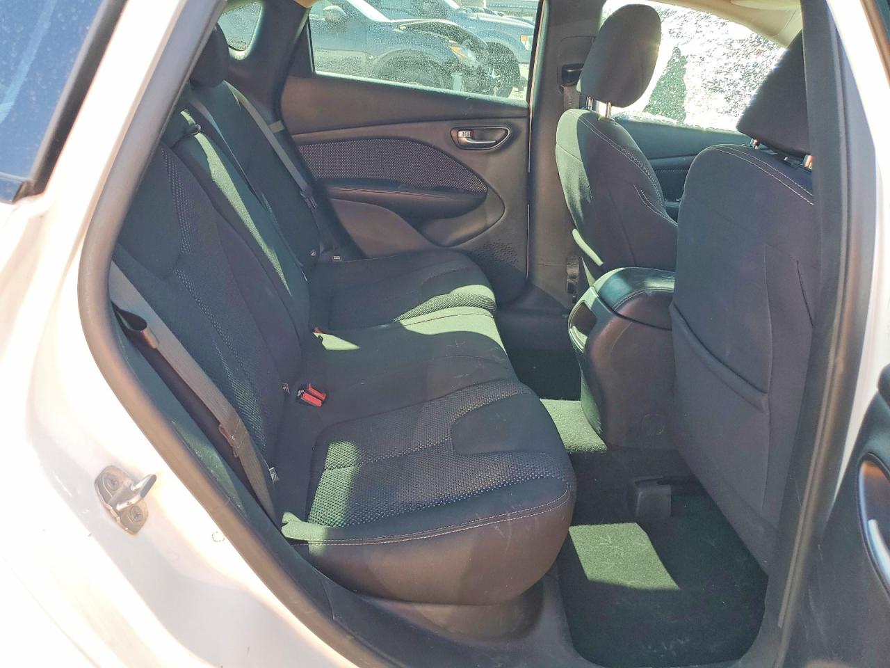 2014 Dodge Dart Sxt White vin: 1C3CDFBB0ED917690