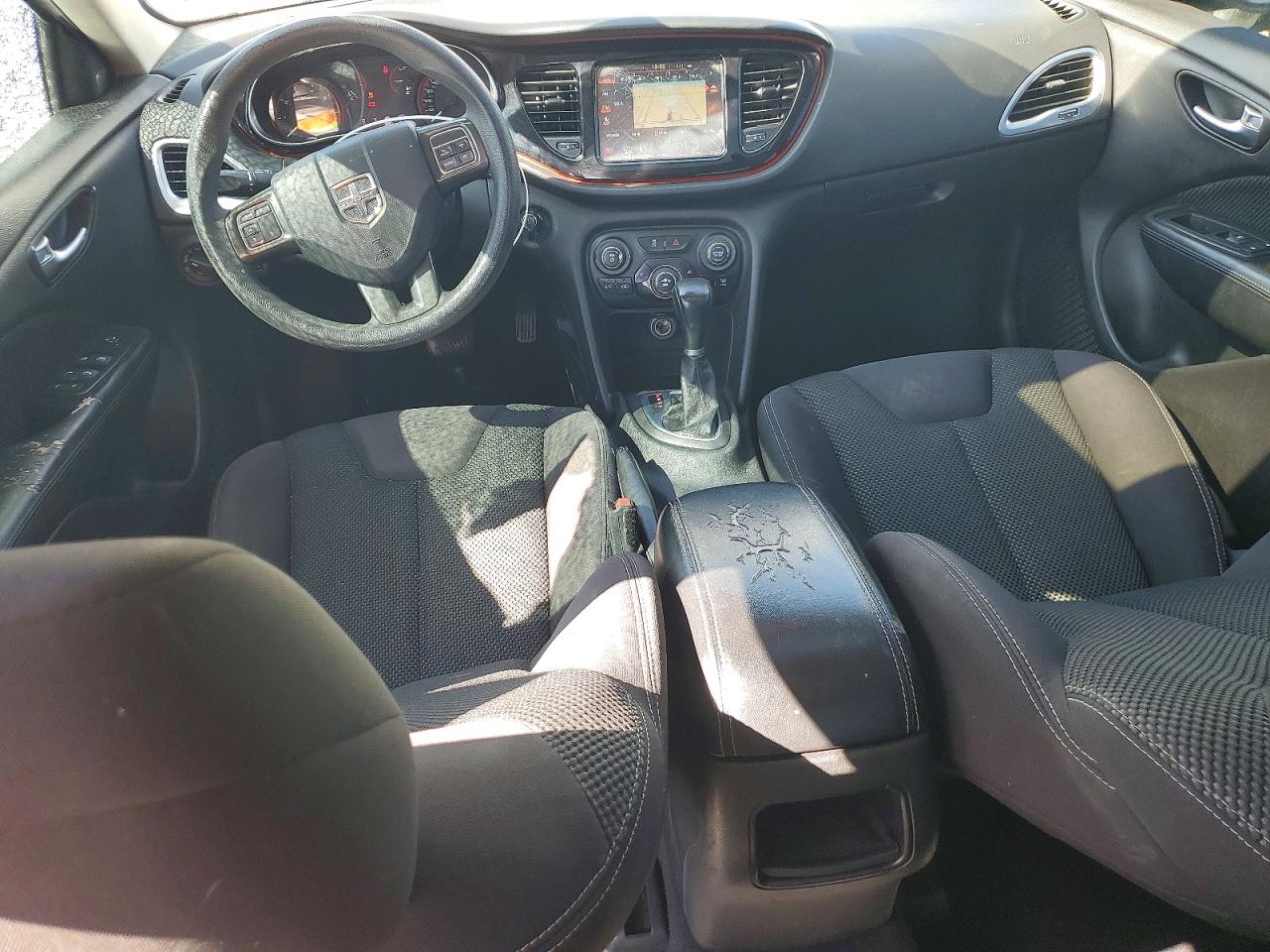2014 Dodge Dart Sxt White vin: 1C3CDFBB0ED917690