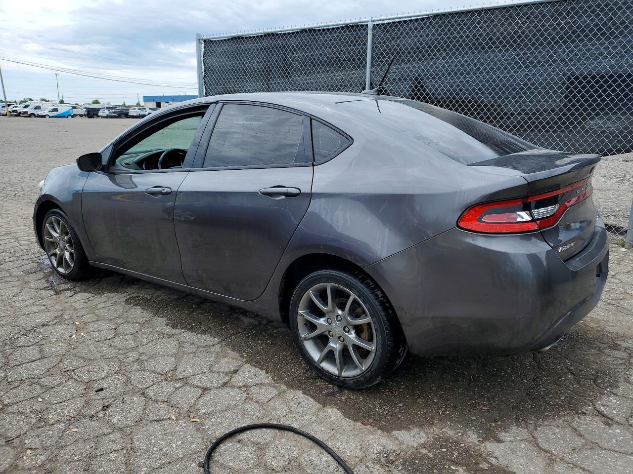 2015 Dodge Dart Sxt Gray vin: 1C3CDFBB0FD116565