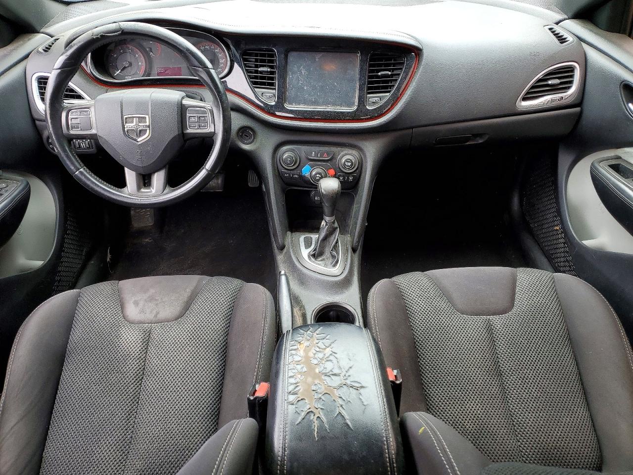 2015 Dodge Dart Sxt Gray vin: 1C3CDFBB0FD116565