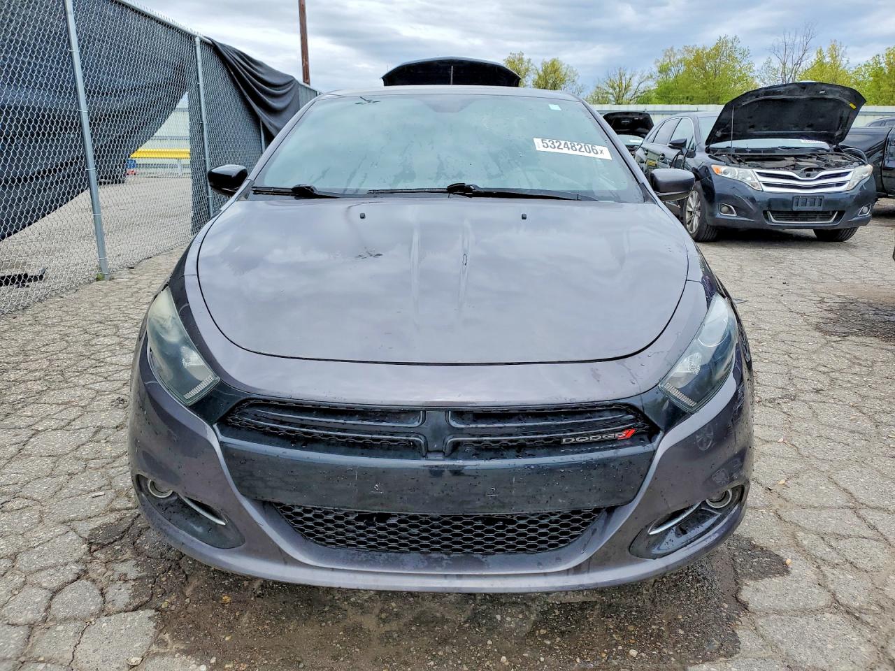 2015 Dodge Dart Sxt Gray vin: 1C3CDFBB0FD116565