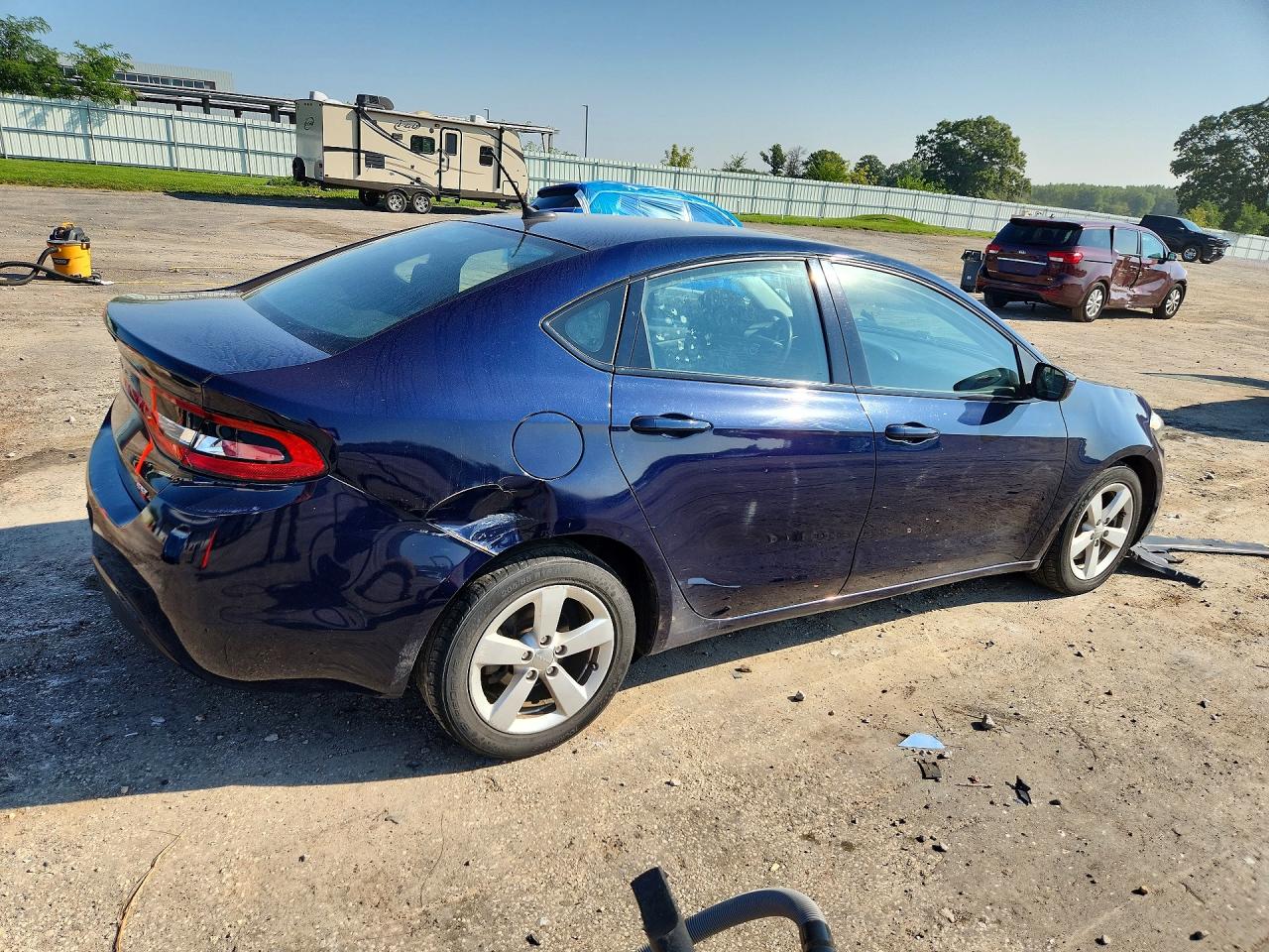 2015 Dodge Dart Sxt Blue vin: 1C3CDFBB0FD117313