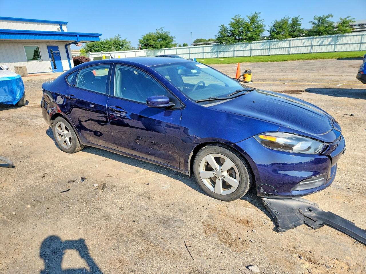 2015 Dodge Dart Sxt Blue vin: 1C3CDFBB0FD117313