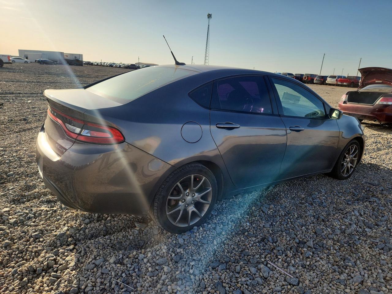 2015 Dodge Dart Sxt Серый vin: 1C3CDFBB0FD119739