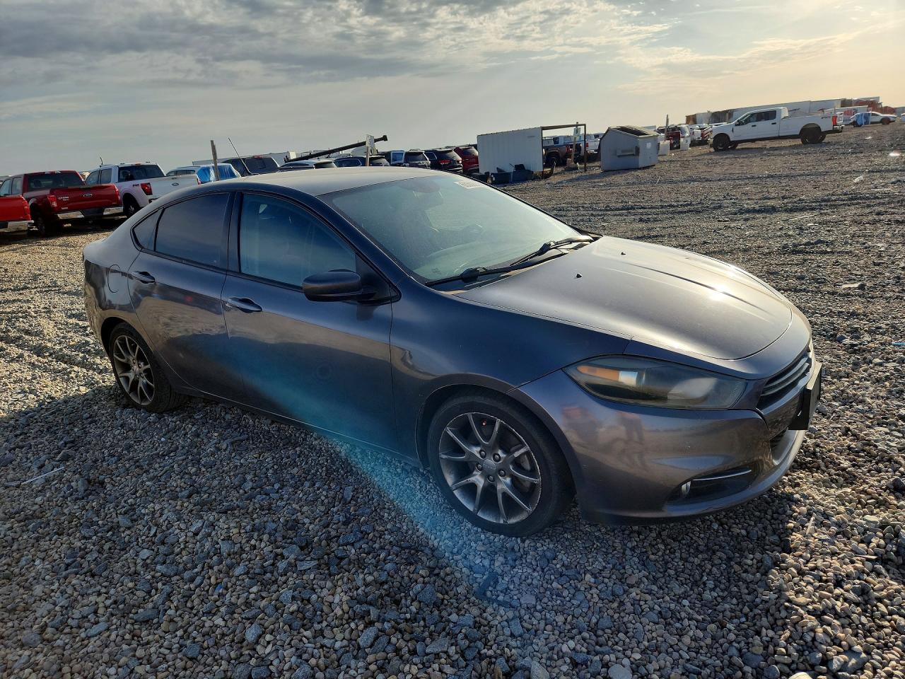 2015 Dodge Dart Sxt Серый vin: 1C3CDFBB0FD119739
