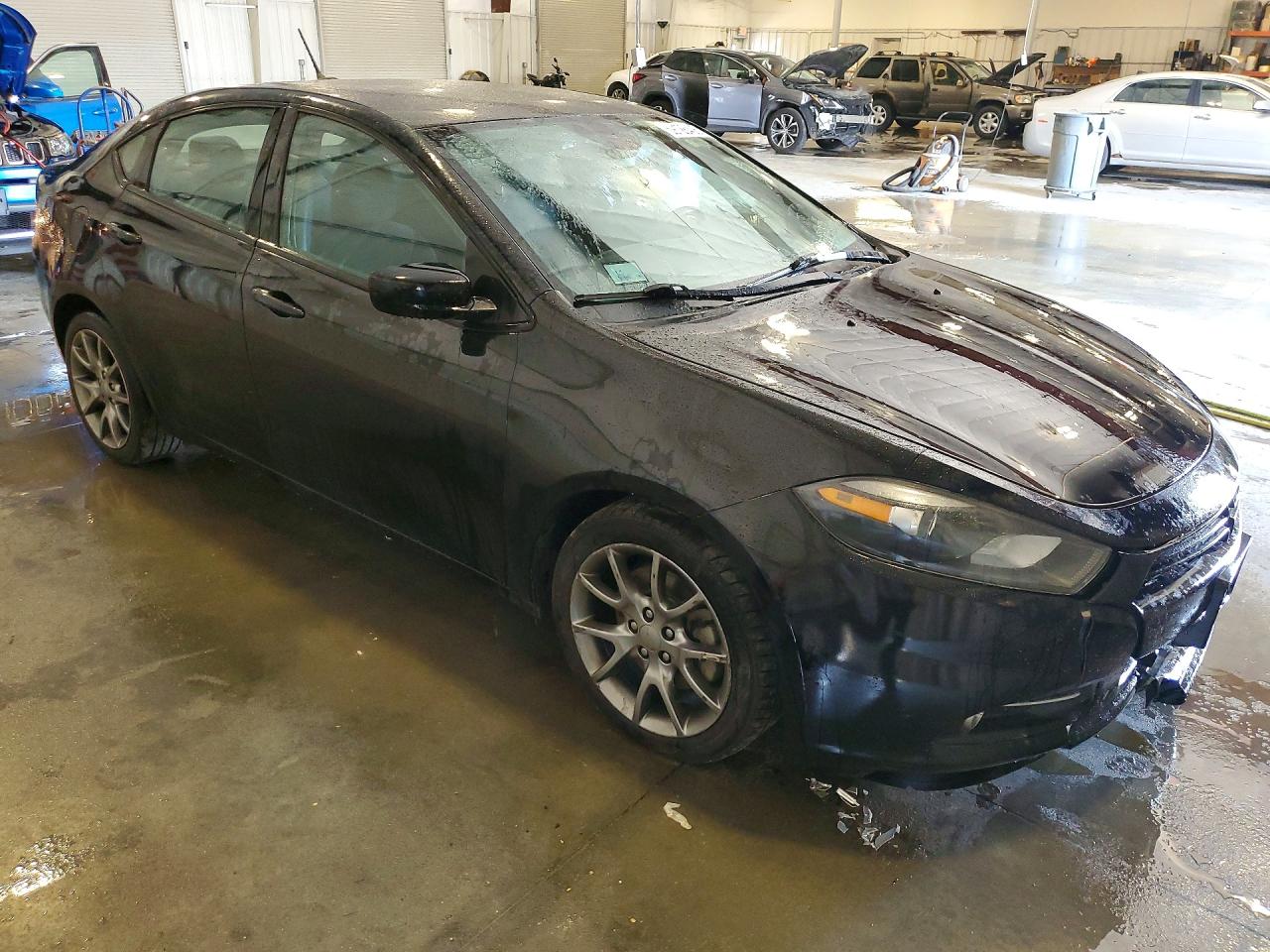 2015 Dodge Dart Sxt Black vin: 1C3CDFBB0FD128067