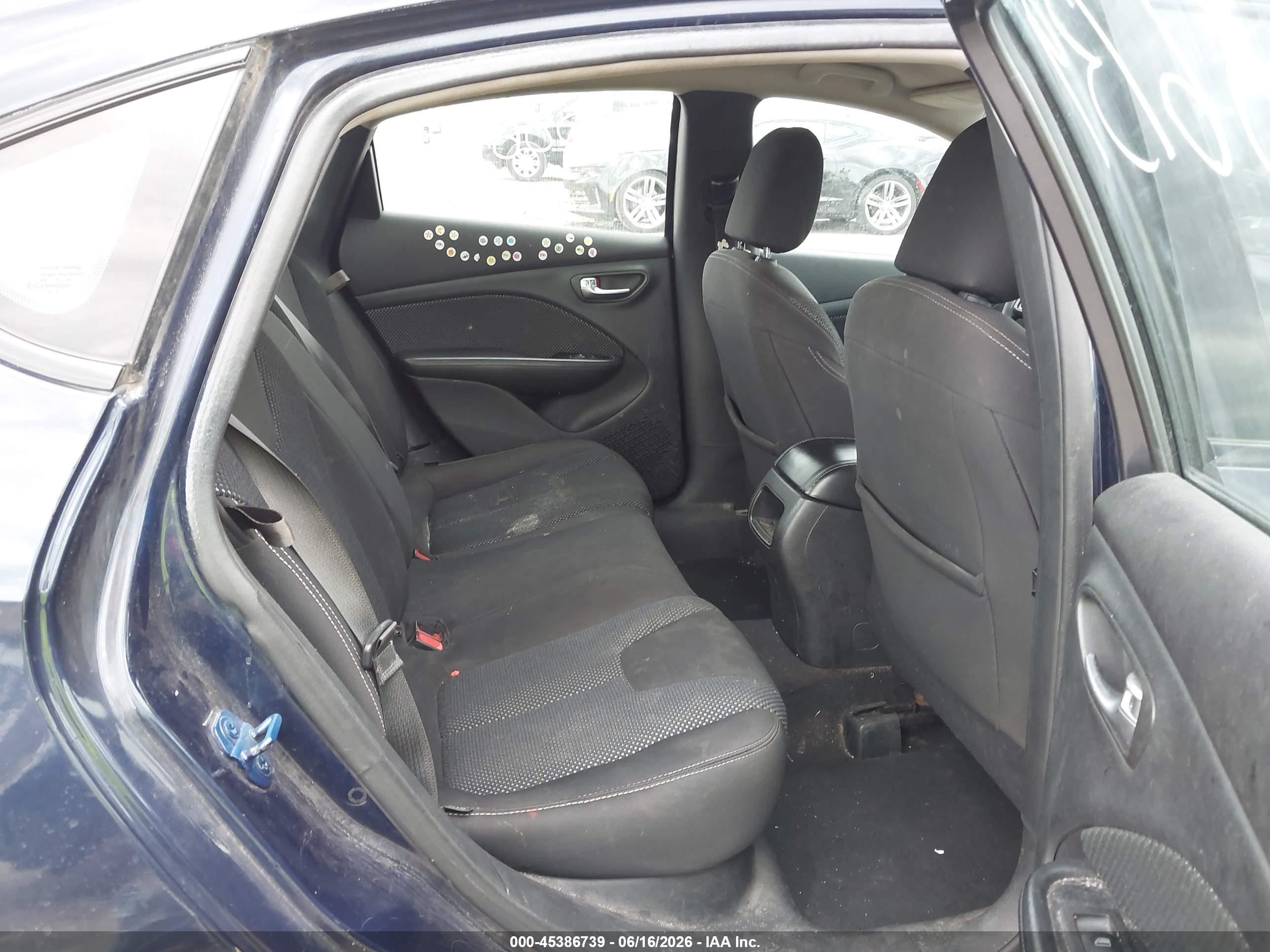 2015 Dodge Dart Sxt Dark Blue vin: 1C3CDFBB0FD144432