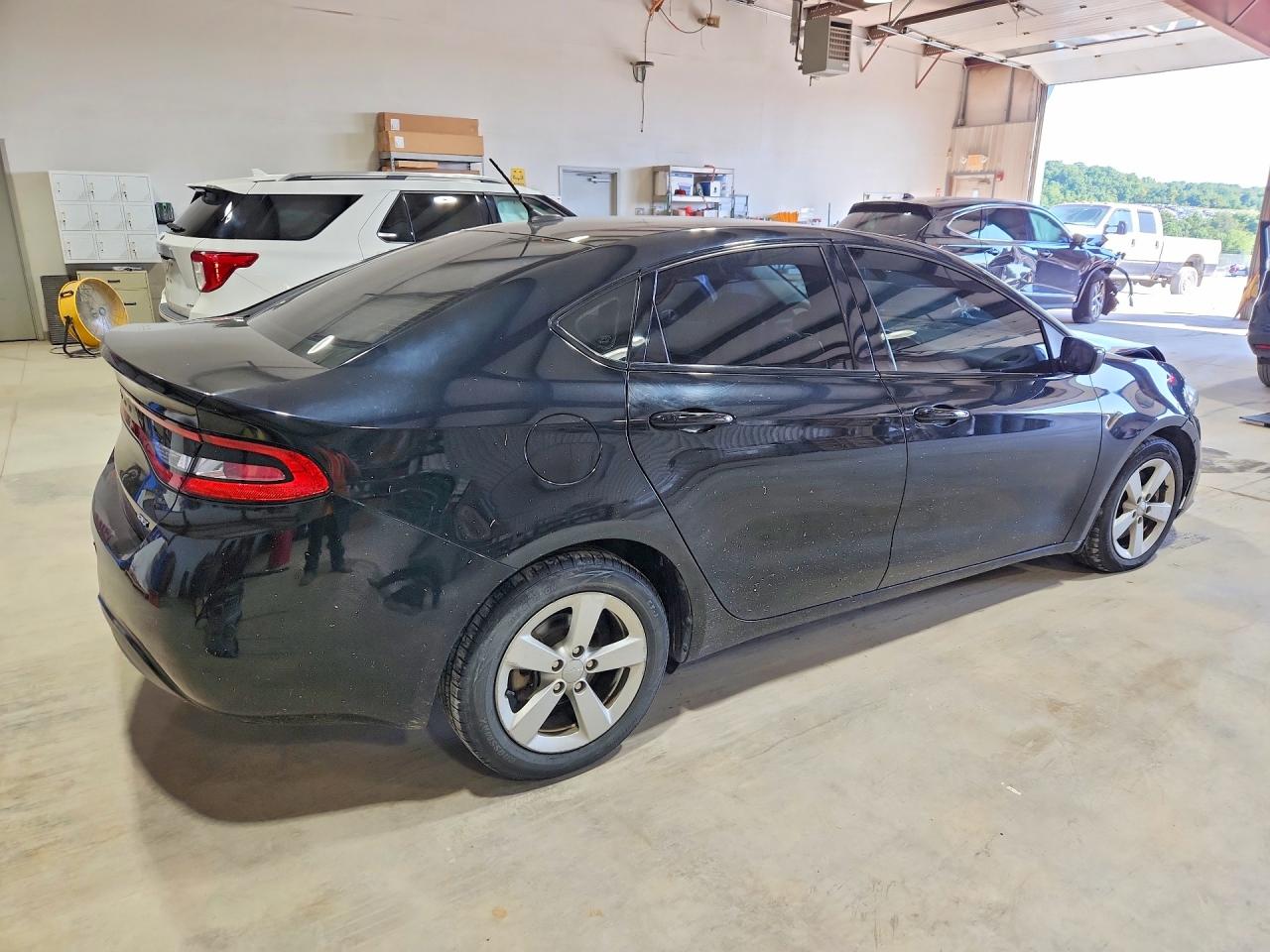 2015 Dodge Dart Sxt Black vin: 1C3CDFBB0FD150148