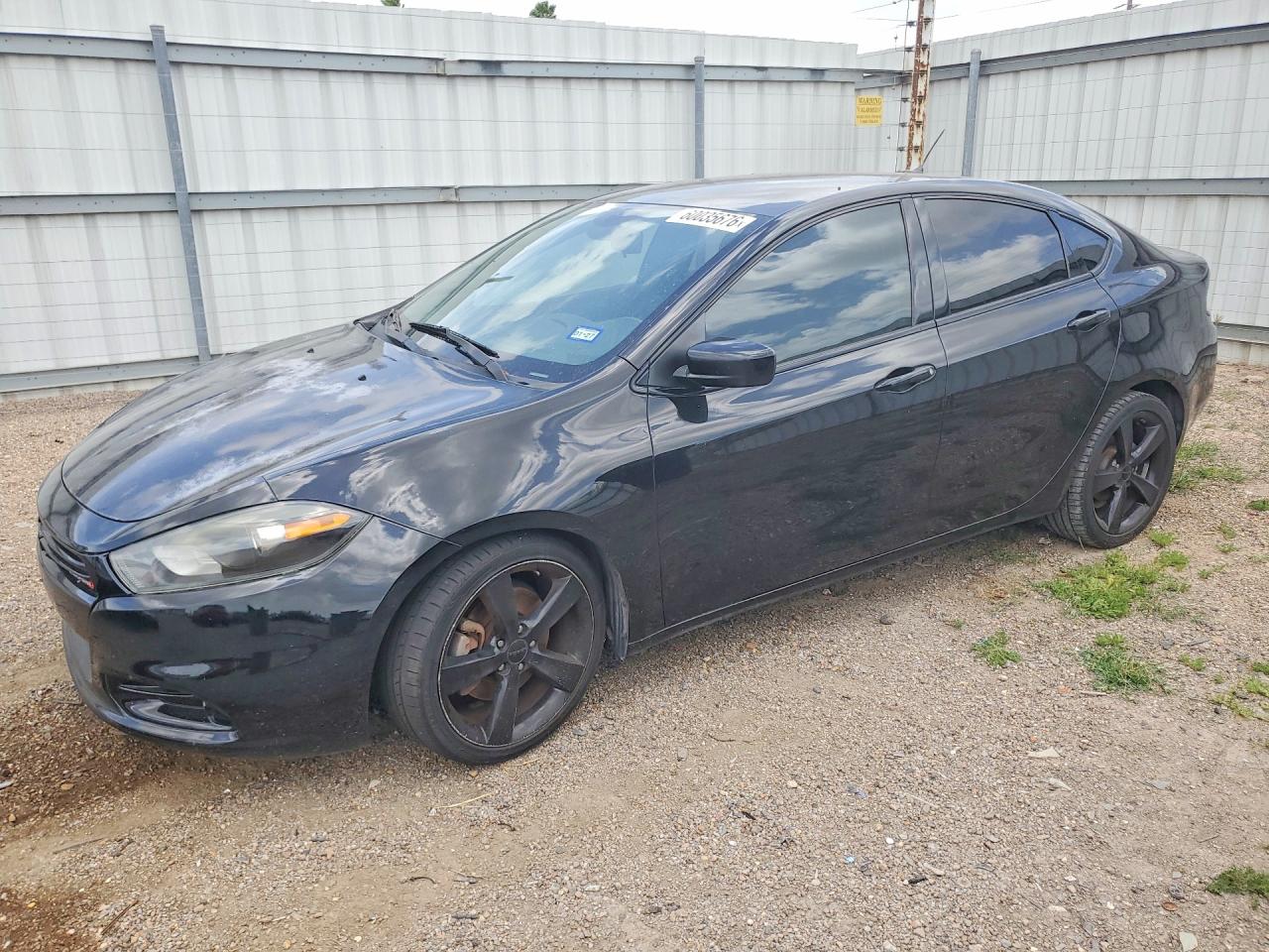 2015 Dodge Dart Sxt Black vin: 1C3CDFBB0FD213300