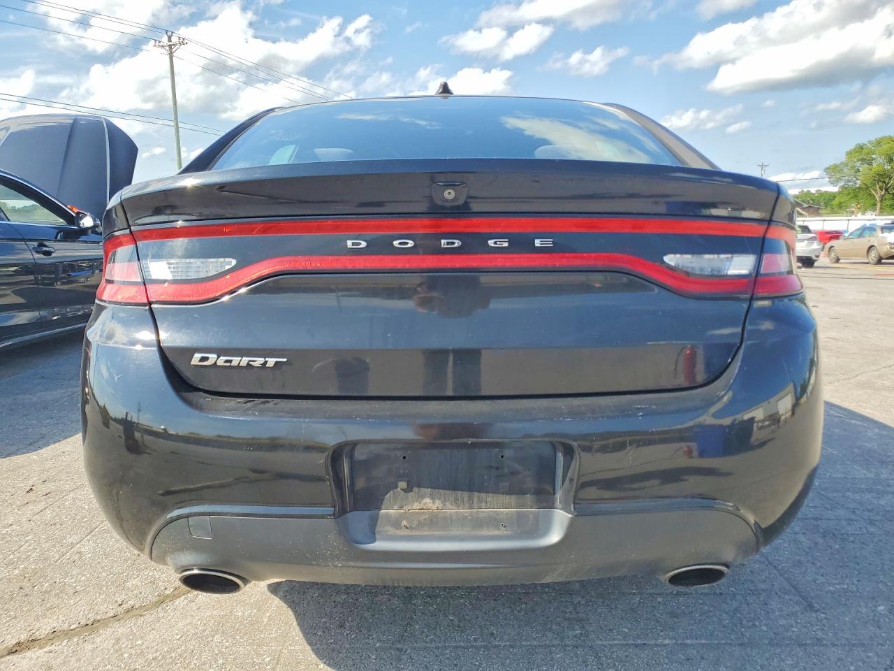 2015 Dodge Dart Sxt Black vin: 1C3CDFBB0FD225124