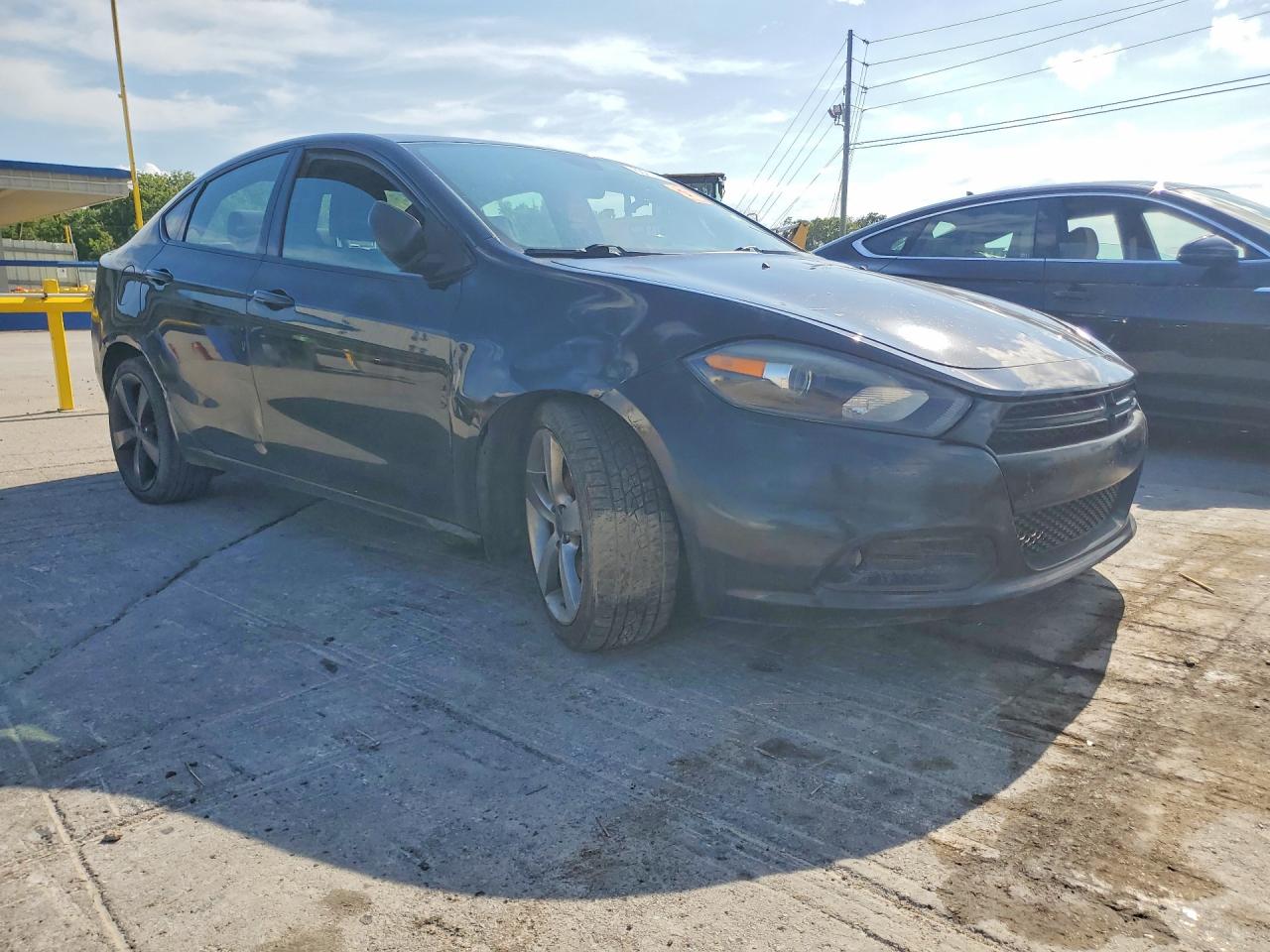 2015 Dodge Dart Sxt Black vin: 1C3CDFBB0FD225124