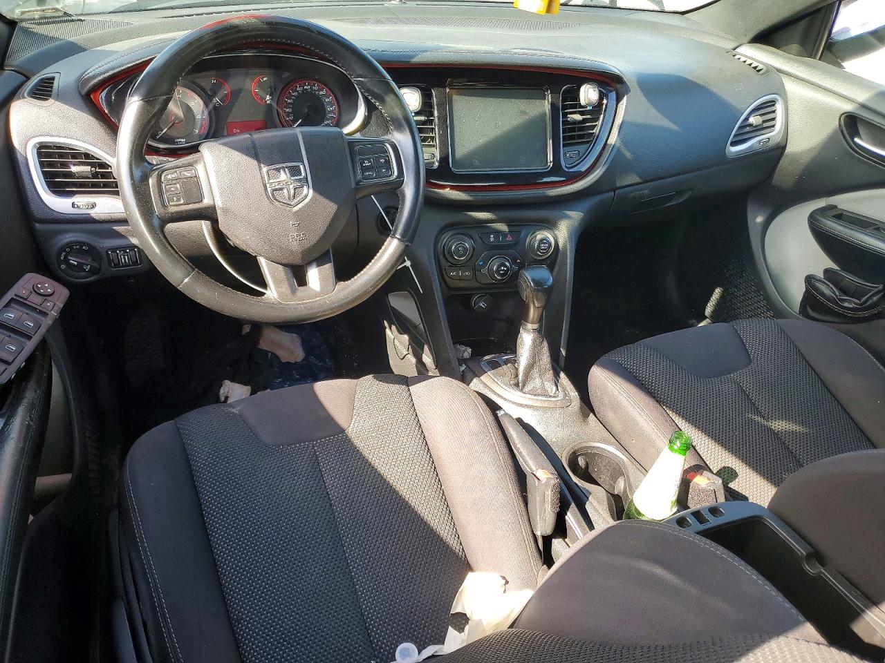 2015 Dodge Dart Sxt Black vin: 1C3CDFBB0FD225124