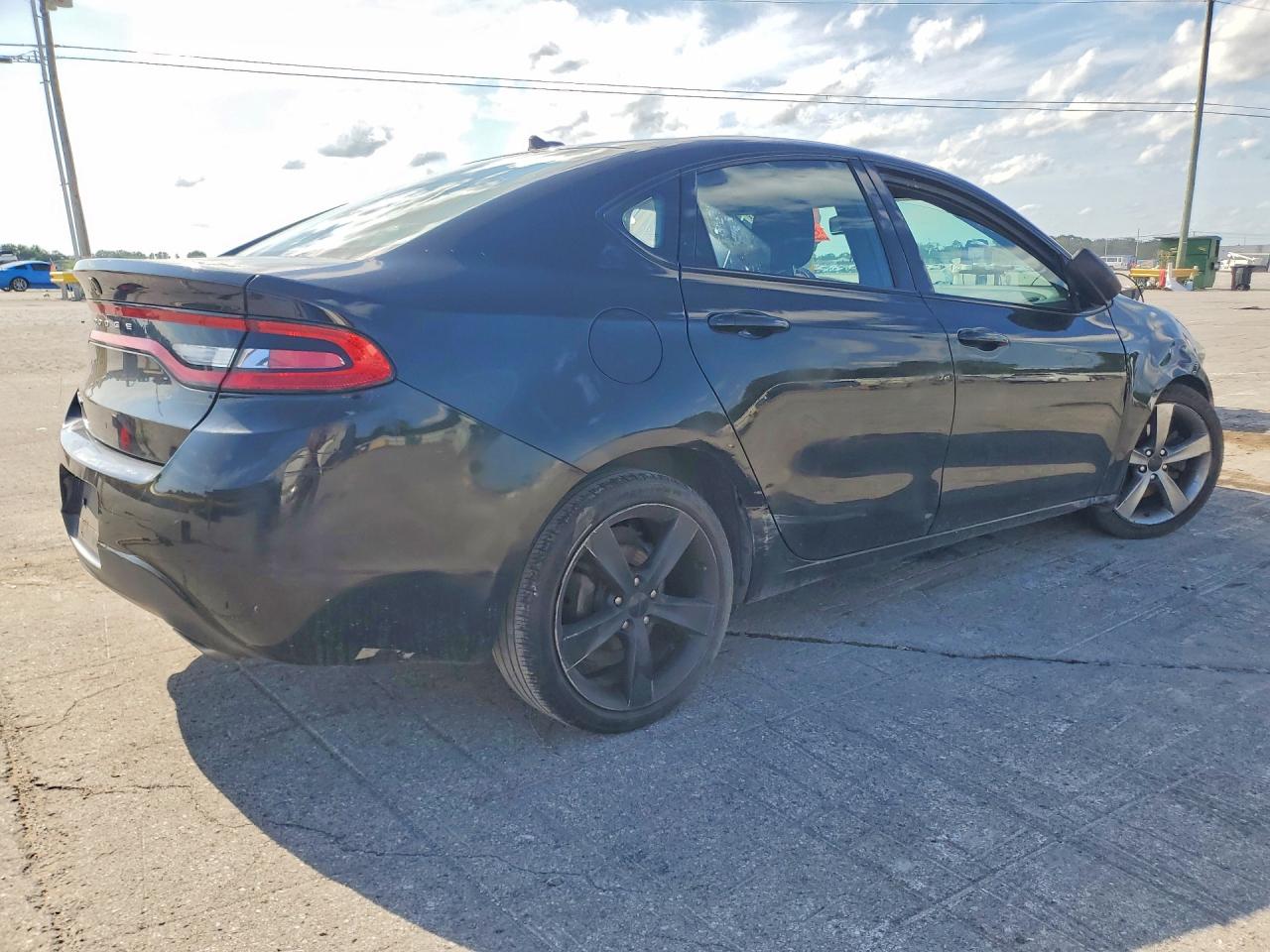 2015 Dodge Dart Sxt Black vin: 1C3CDFBB0FD225124