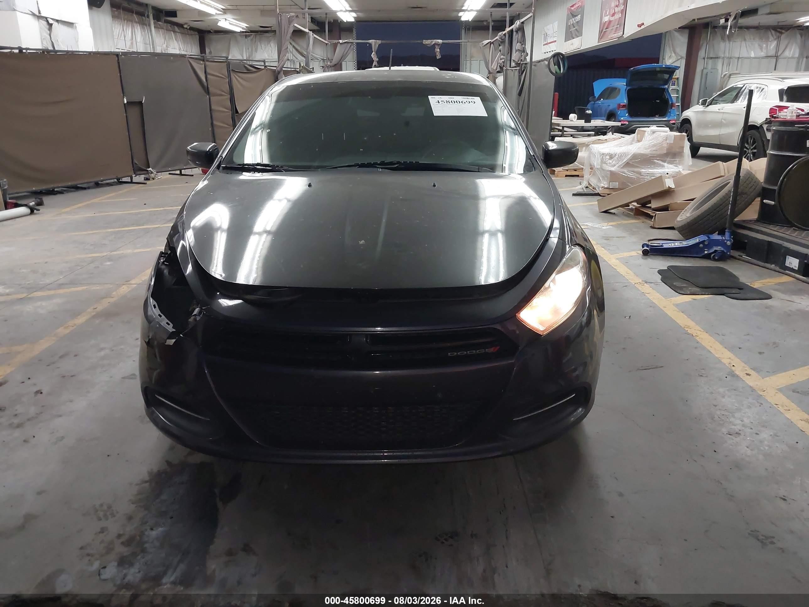 2015 Dodge Dart Sxt Gray vin: 1C3CDFBB0FD238407