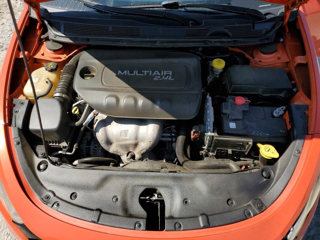 2015 Dodge Dart Sxt Оранжевый vin: 1C3CDFBB0FD298560