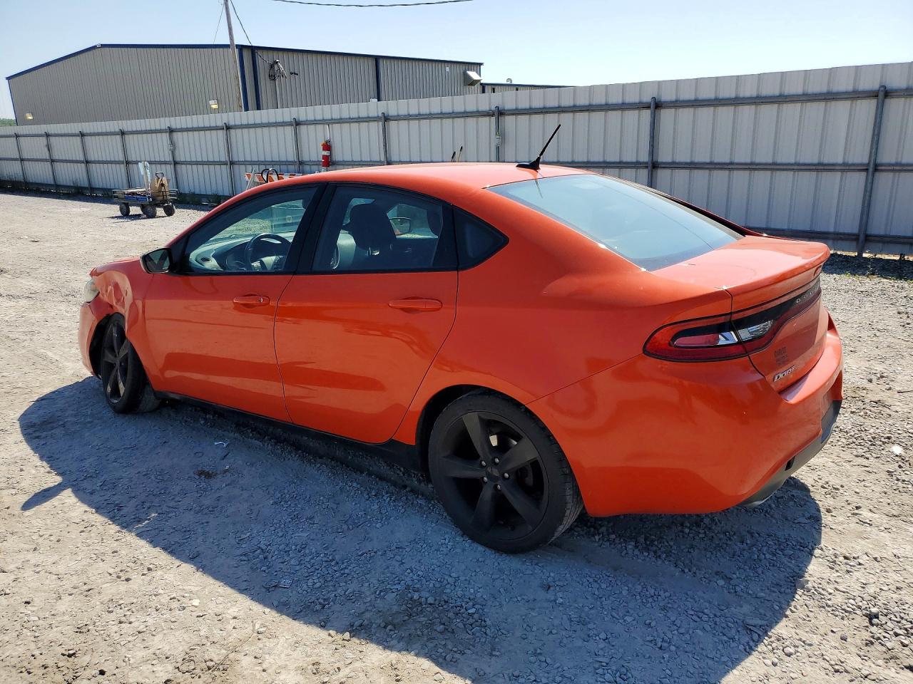 2015 Dodge Dart Sxt Оранжевый vin: 1C3CDFBB0FD298560