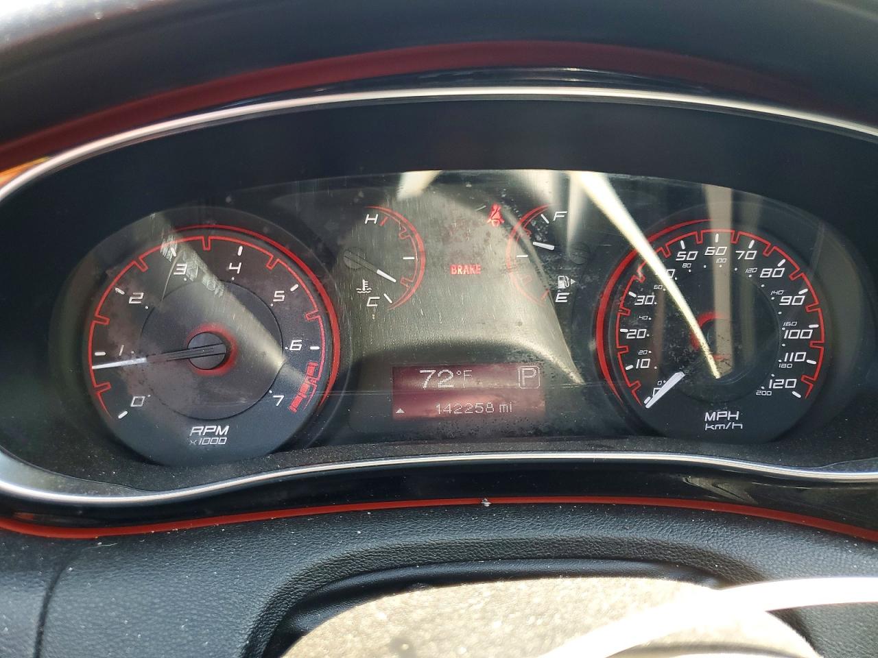 2015 Dodge Dart Sxt Оранжевый vin: 1C3CDFBB0FD298560