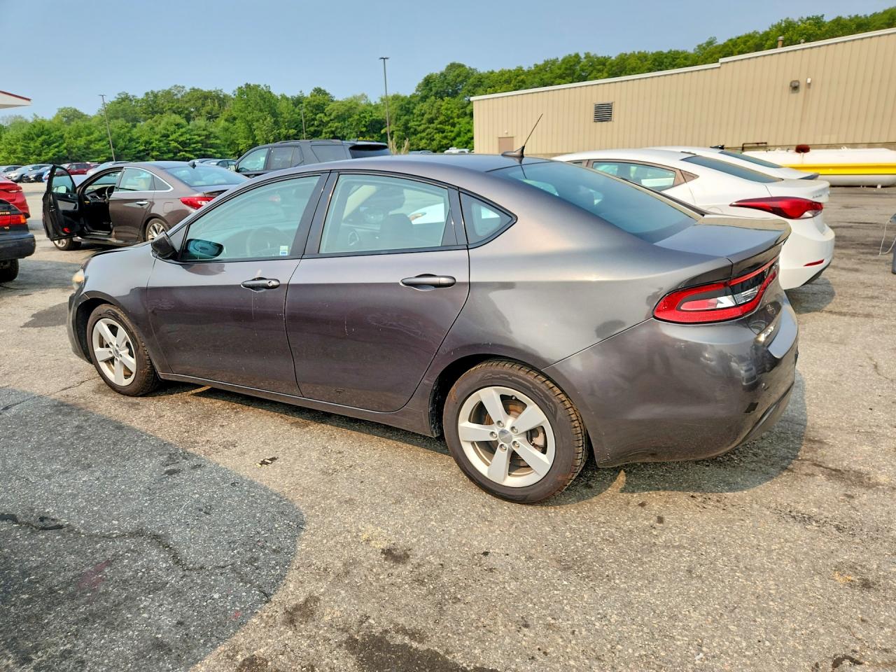 2015 Dodge Dart Sxt Gray vin: 1C3CDFBB0FD369496