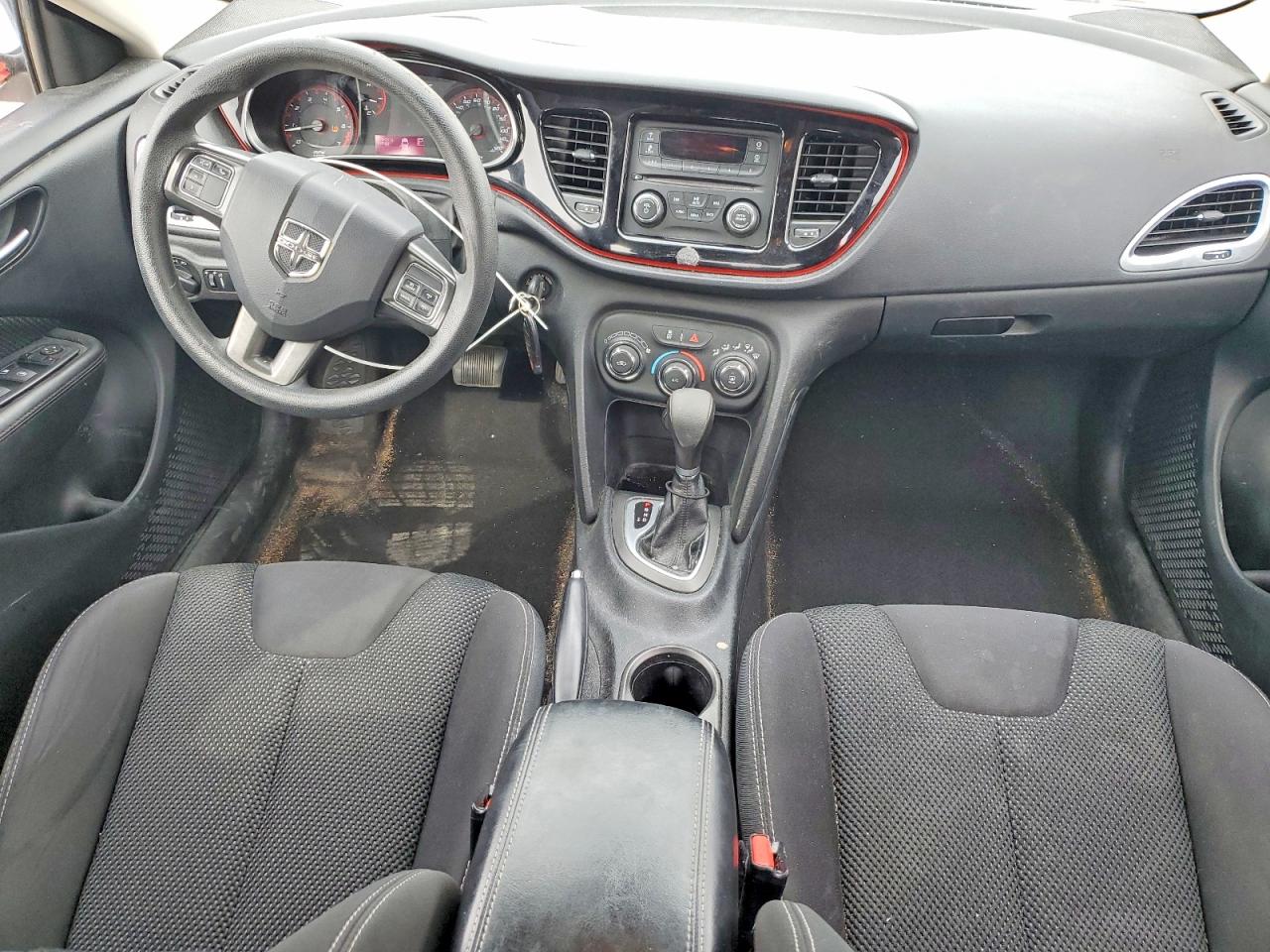 2016 Dodge Dart Sxt Red vin: 1C3CDFBB0GD652742