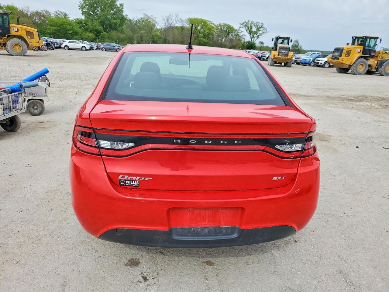 2016 Dodge Dart Sxt Red vin: 1C3CDFBB0GD652742