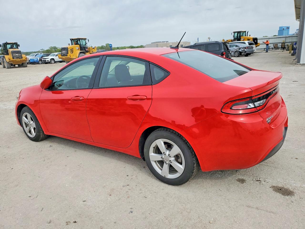 2016 Dodge Dart Sxt Red vin: 1C3CDFBB0GD652742