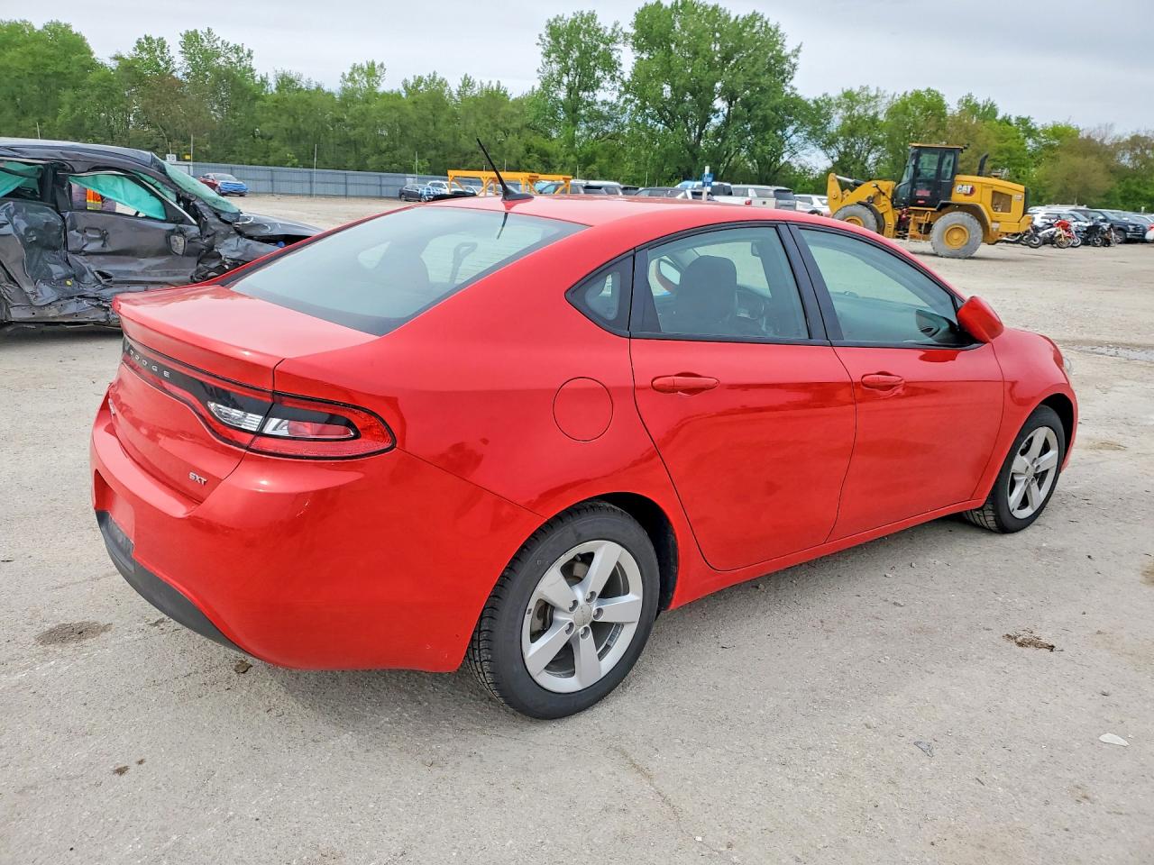 2016 Dodge Dart Sxt Red vin: 1C3CDFBB0GD652742