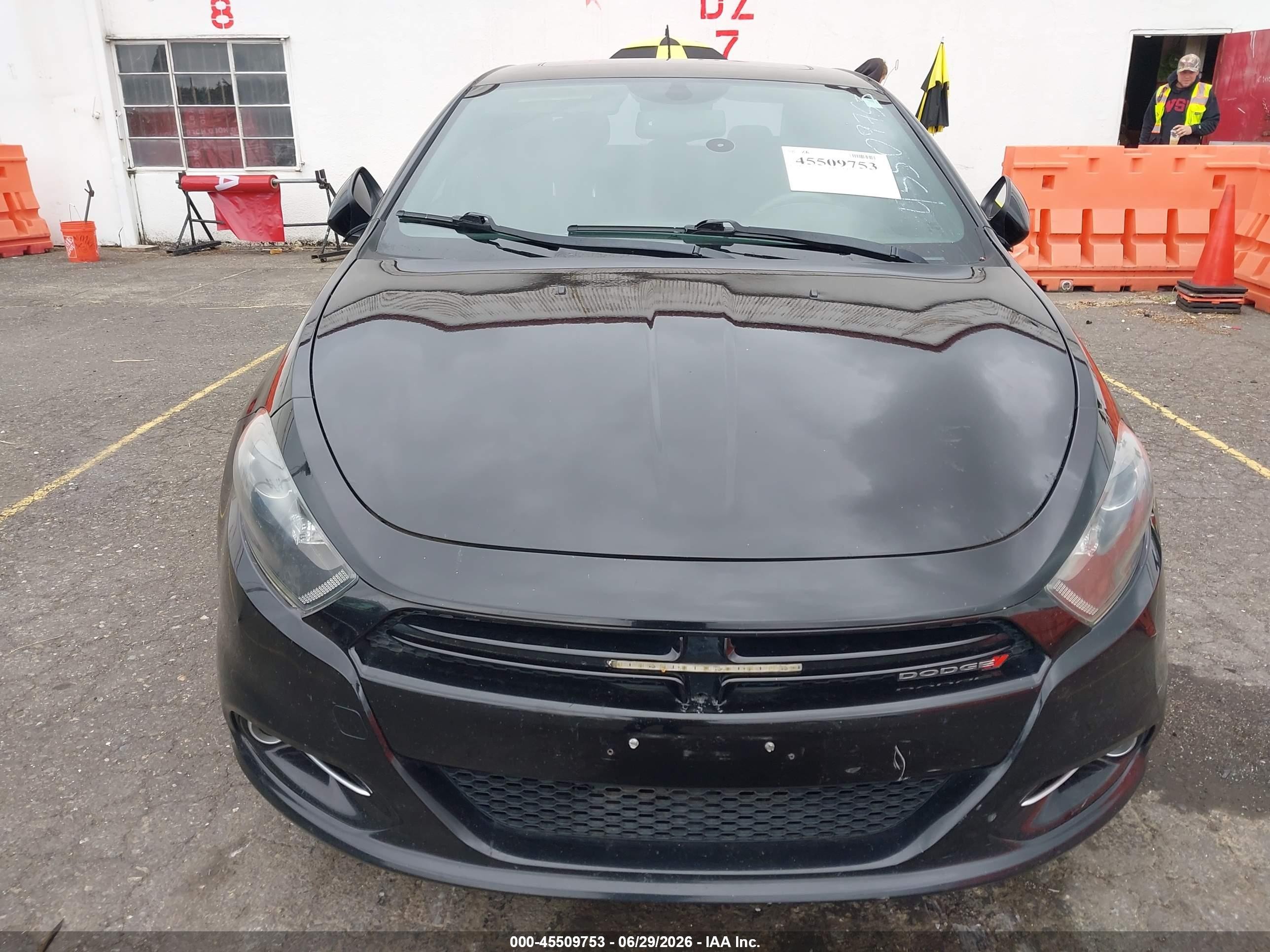 2014 Dodge Dart Sxt Black vin: 1C3CDFBB1ED775477