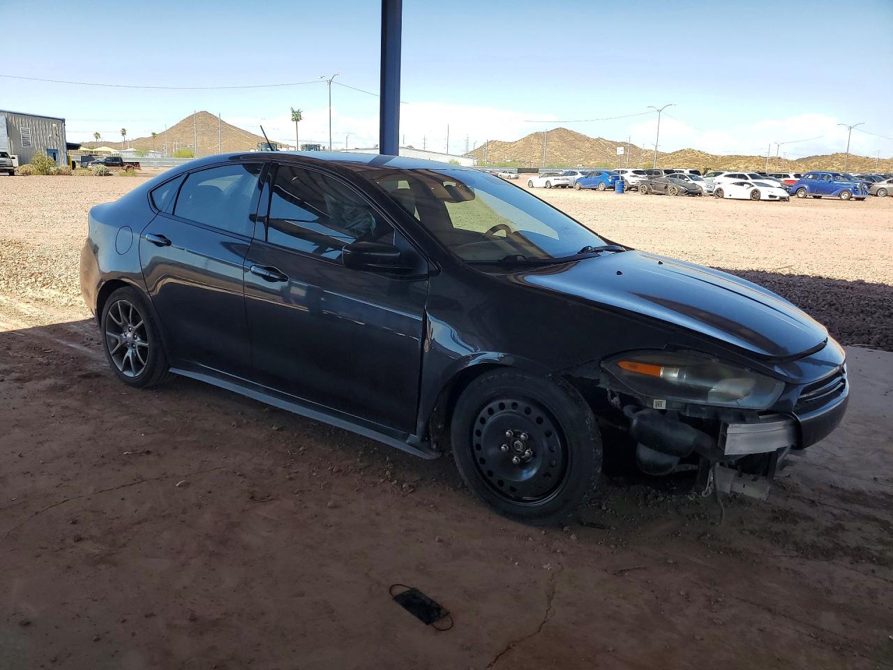 2014 Dodge Dart Sxt Black vin: 1C3CDFBB1ED913258