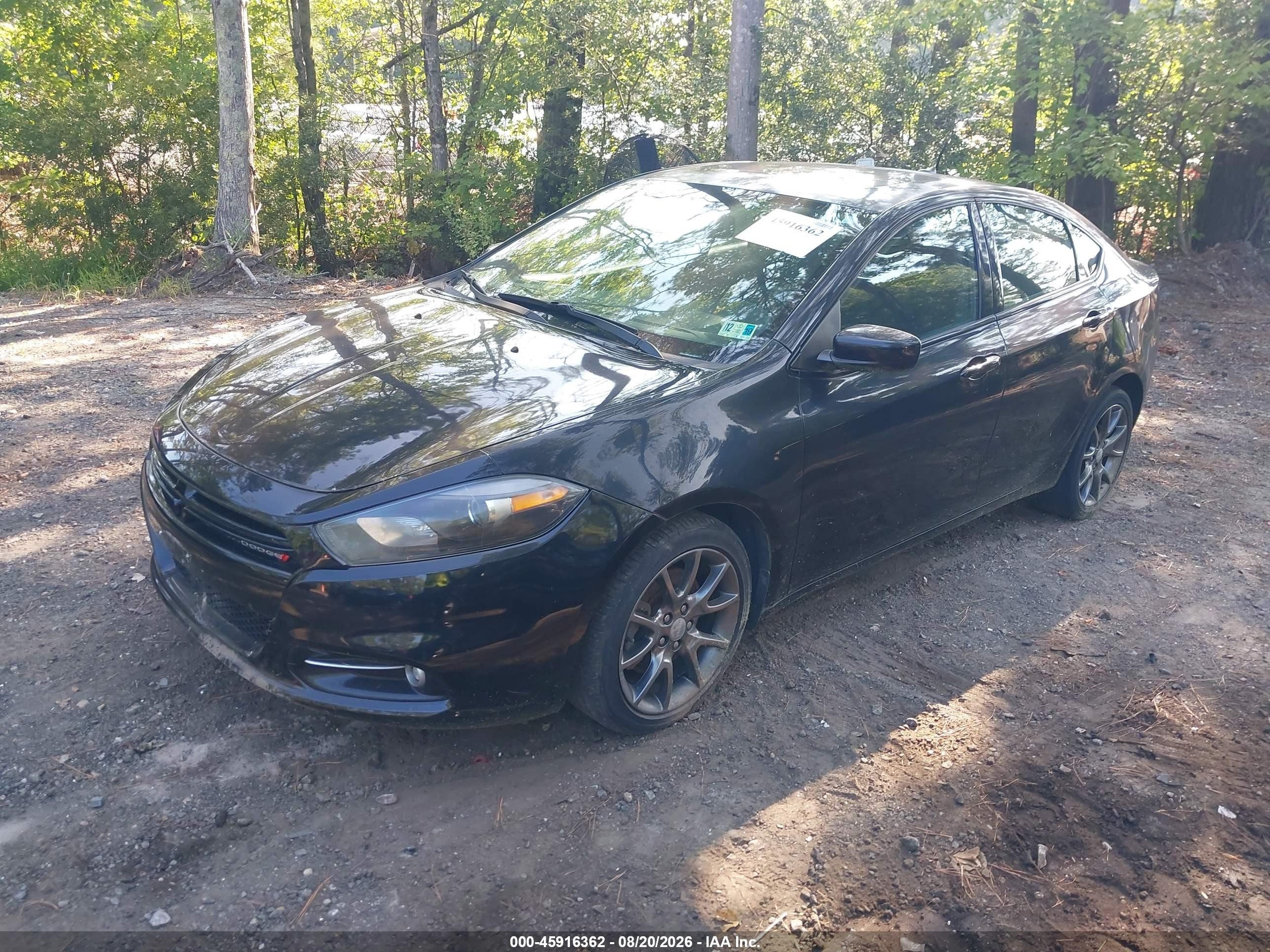 2015 Dodge Dart Sxt Beige vin: 1C3CDFBB1FD111620