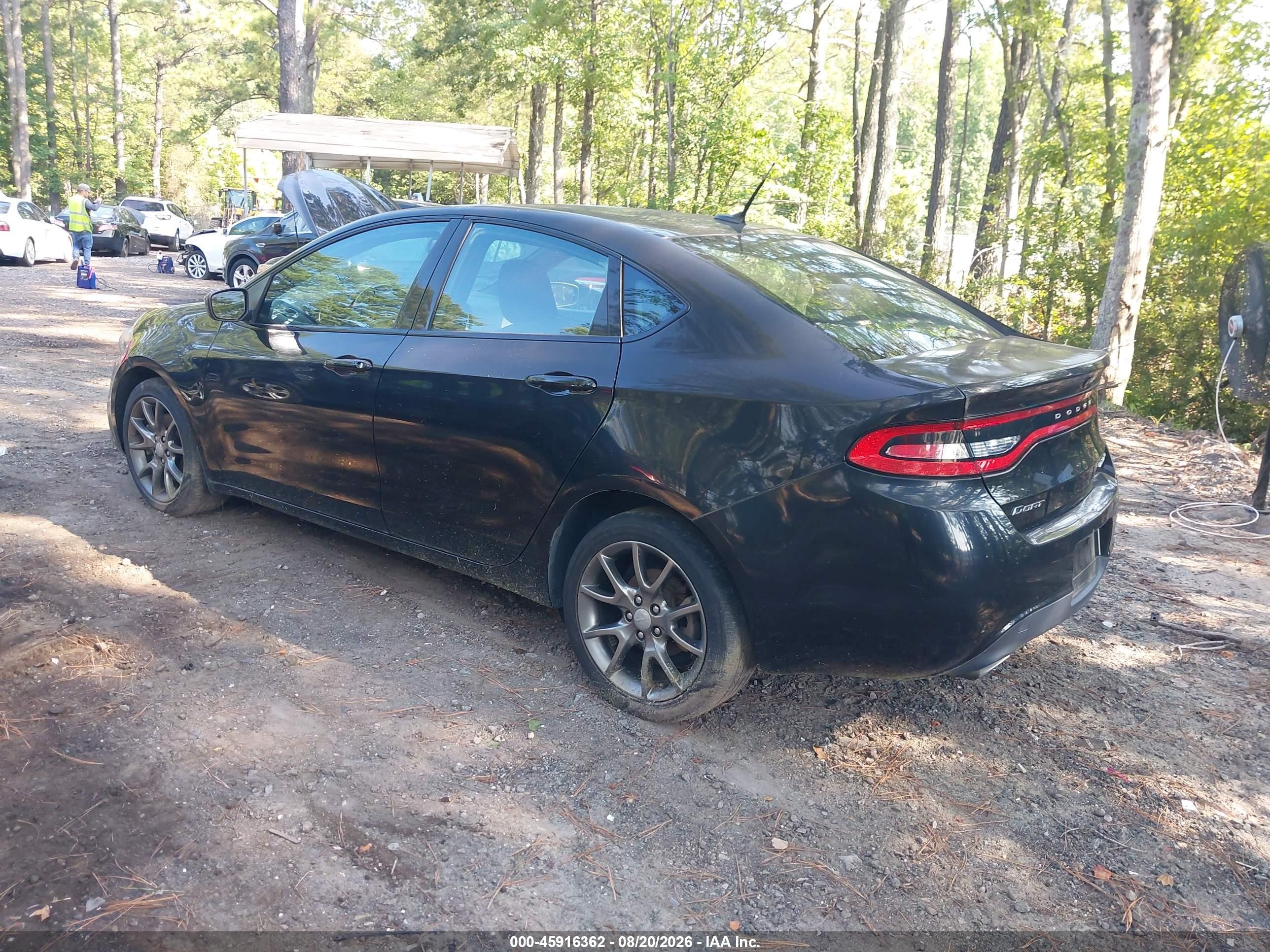 2015 Dodge Dart Sxt Beige vin: 1C3CDFBB1FD111620