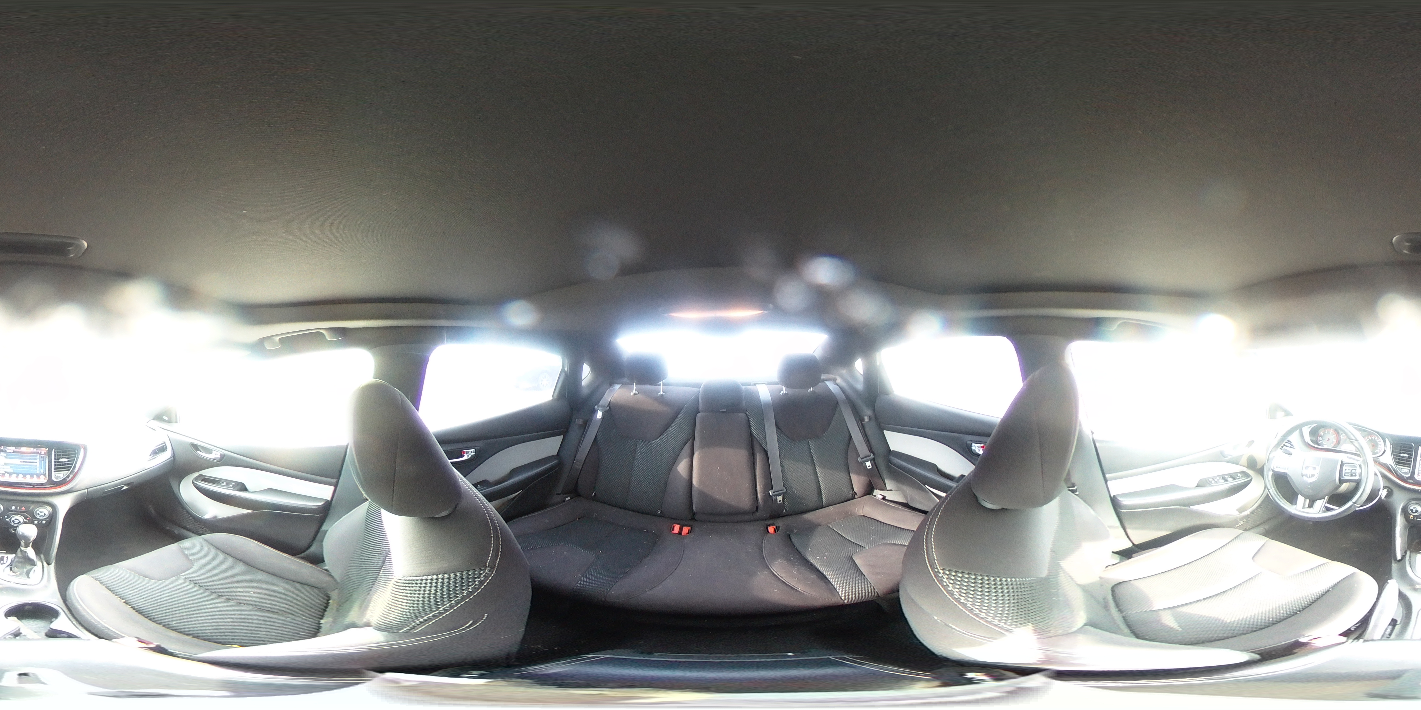 2015 Dodge Dart White vin: 1C3CDFBB1FD124898