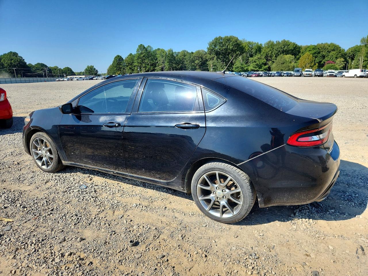 2015 Dodge Dart Sxt Black vin: 1C3CDFBB1FD142415