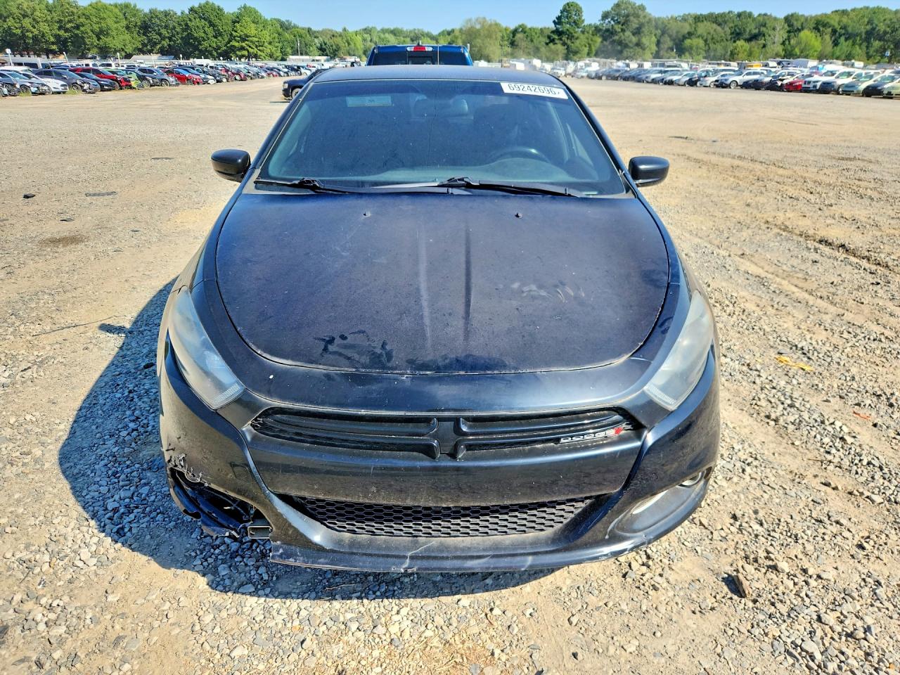 2015 Dodge Dart Sxt Black vin: 1C3CDFBB1FD142415