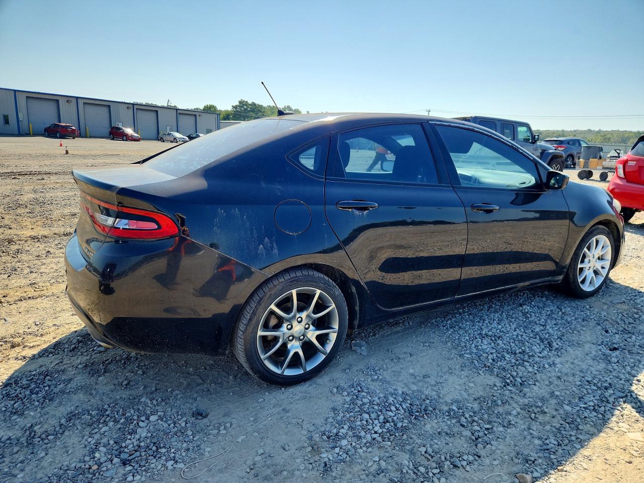 2015 Dodge Dart Sxt Black vin: 1C3CDFBB1FD142415