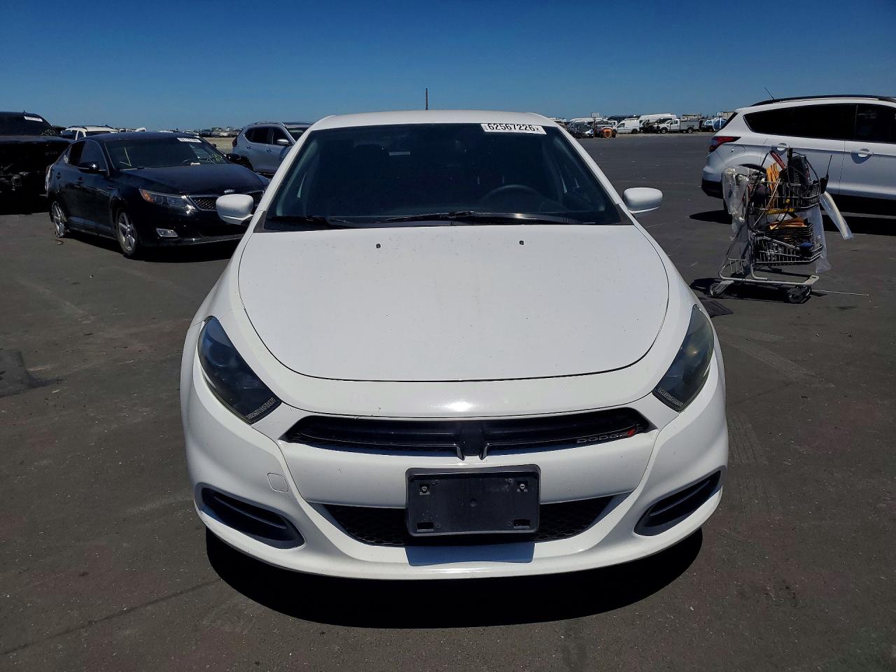 2015 Dodge Dart Sxt Белый vin: 1C3CDFBB1FD211622