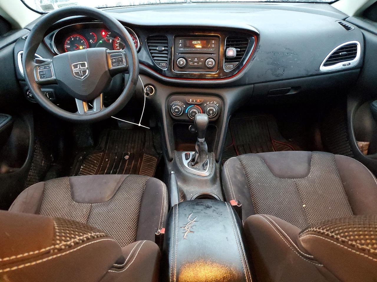 2015 Dodge Dart Sxt Black vin: 1C3CDFBB1FD222913