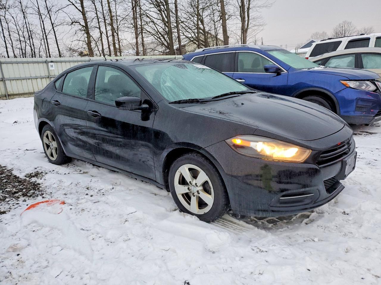 2015 Dodge Dart Sxt Black vin: 1C3CDFBB1FD222913