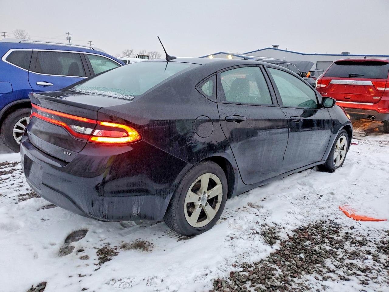 2015 Dodge Dart Sxt Black vin: 1C3CDFBB1FD222913