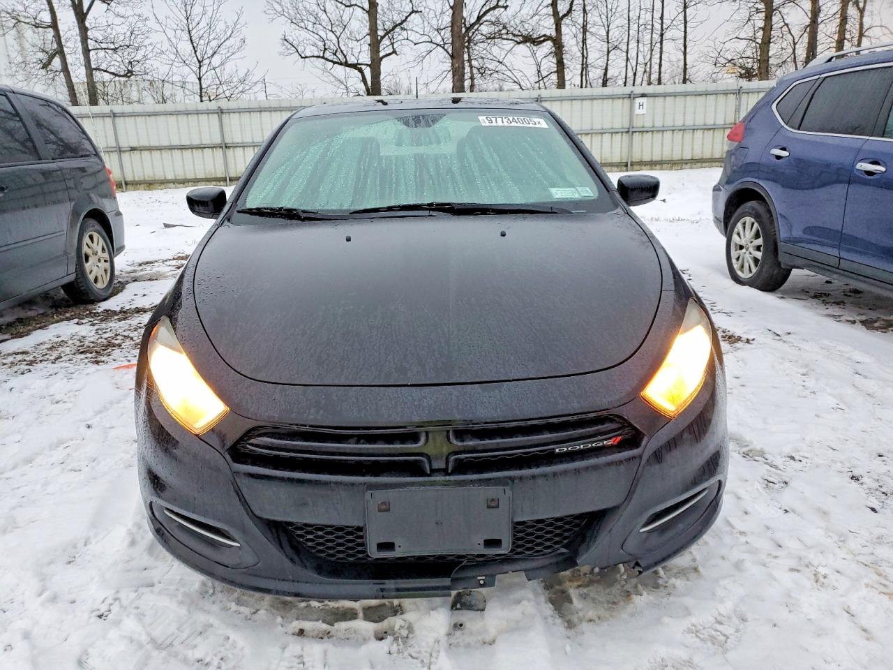 2015 Dodge Dart Sxt Black vin: 1C3CDFBB1FD222913
