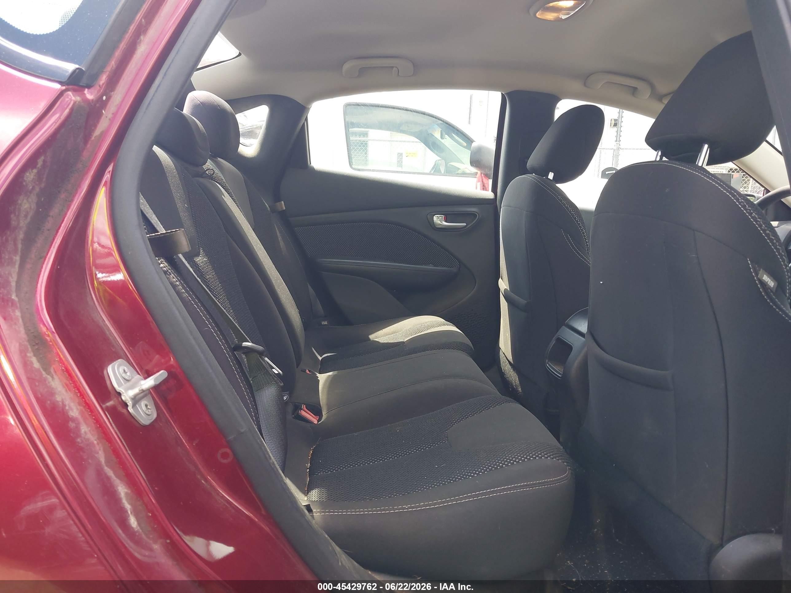 2015 Dodge Dart Sxt Burgundy vin: 1C3CDFBB1FD336605