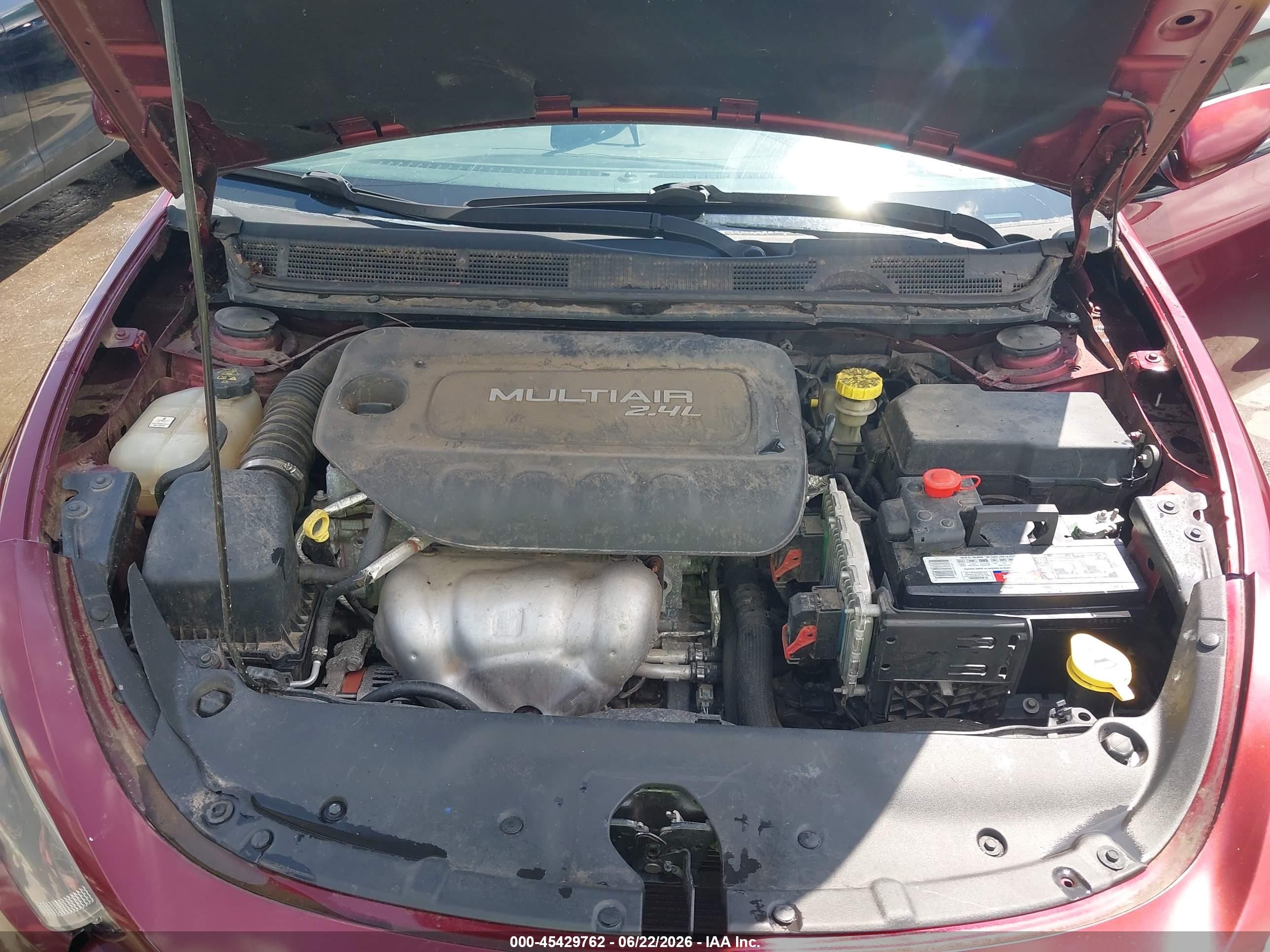 2015 Dodge Dart Sxt Burgundy vin: 1C3CDFBB1FD336605