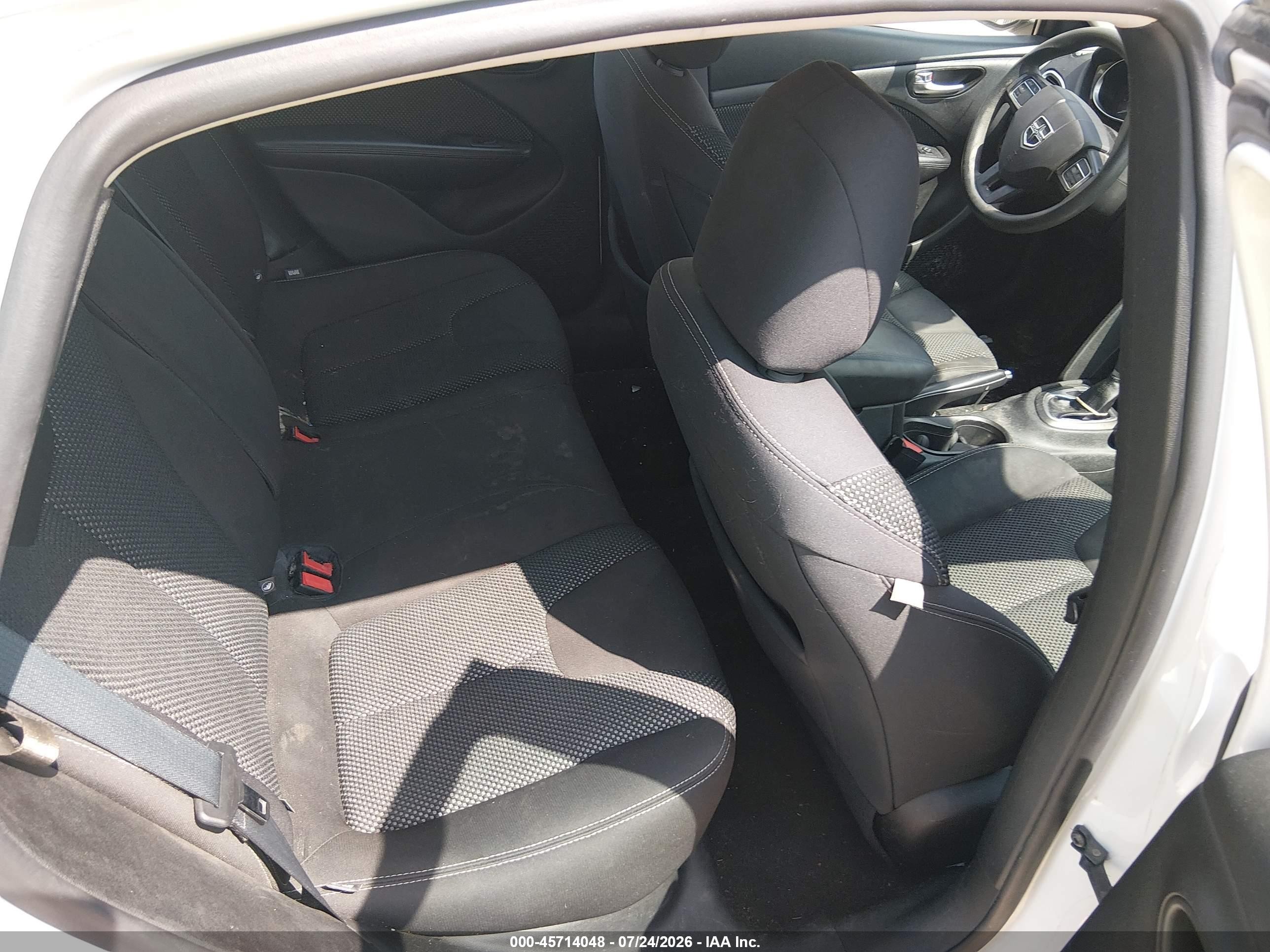 2015 Dodge Dart Sxt White vin: 1C3CDFBB1FD420830