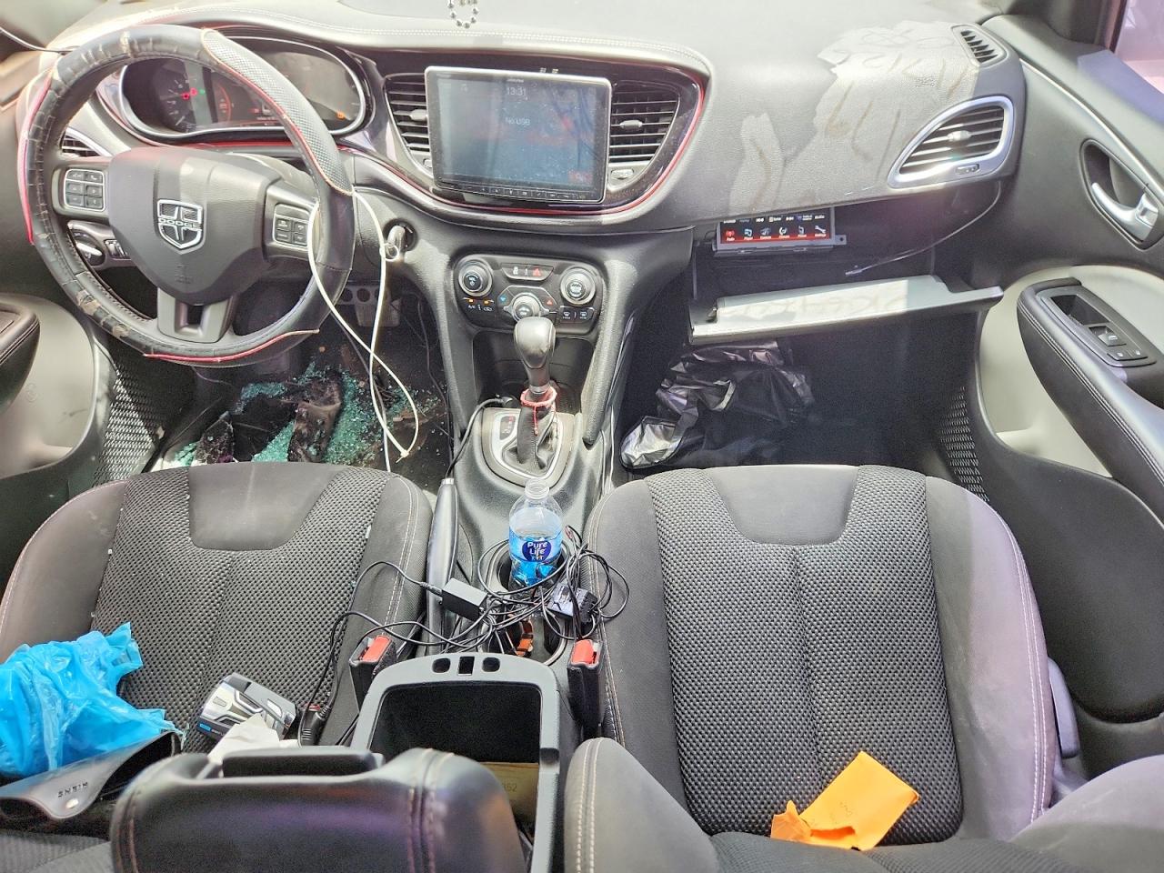 2015 Dodge Dart Sxt Red vin: 1C3CDFBB1FD435179