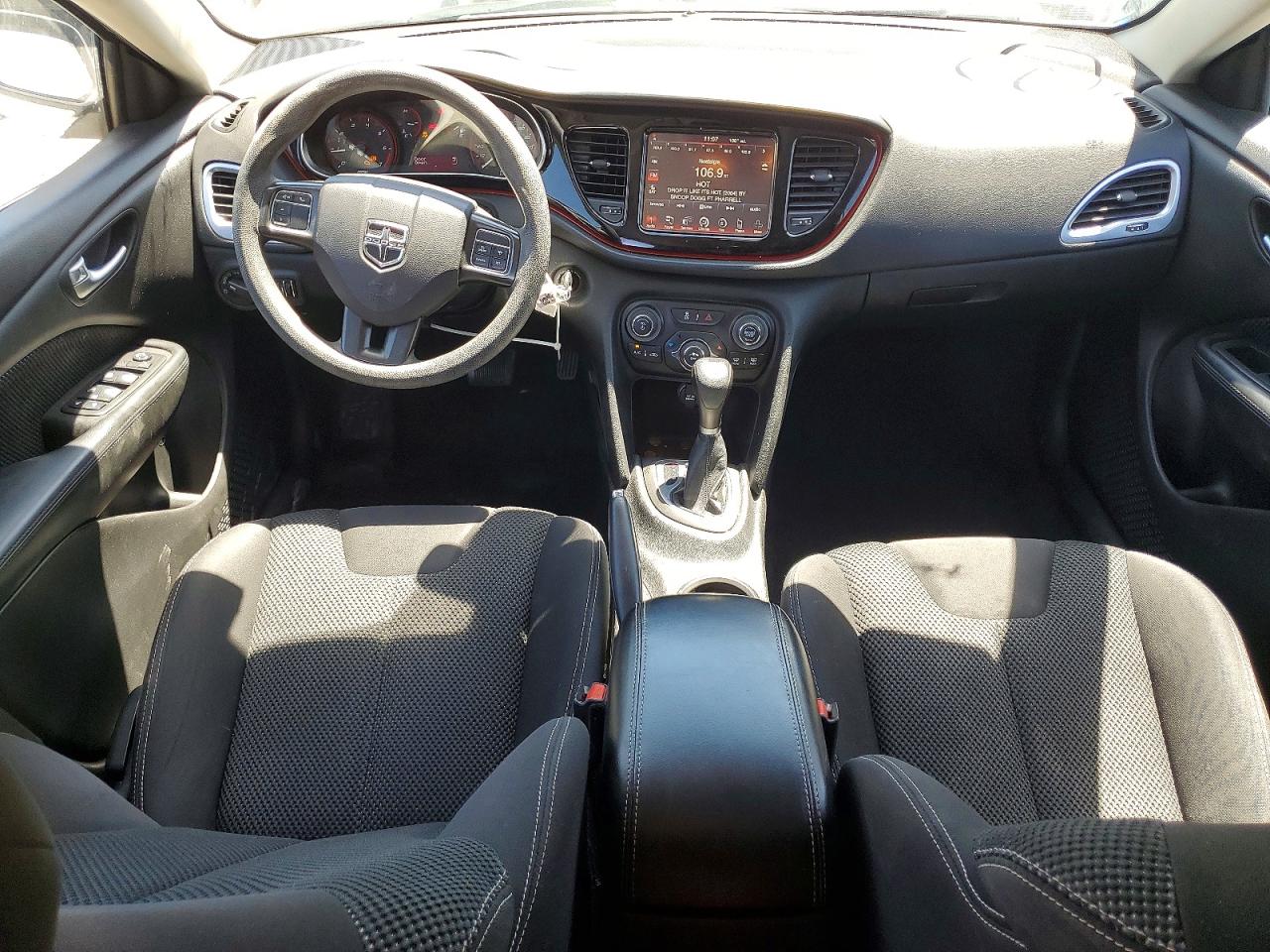 2016 Dodge Dart Sxt White vin: 1C3CDFBB1GD736861
